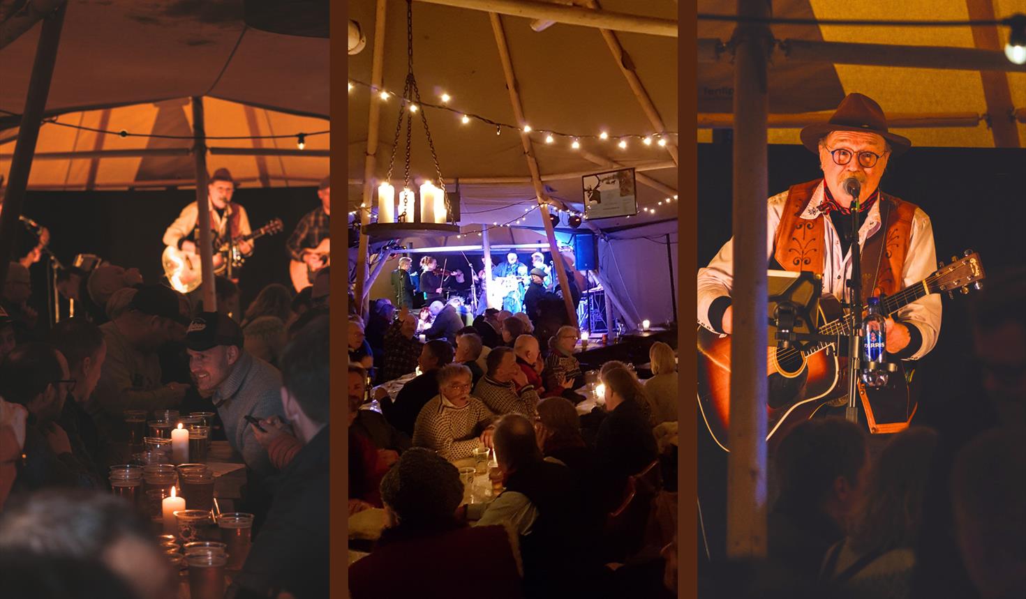 Blå Håmmårn og Terje Husdal med venner