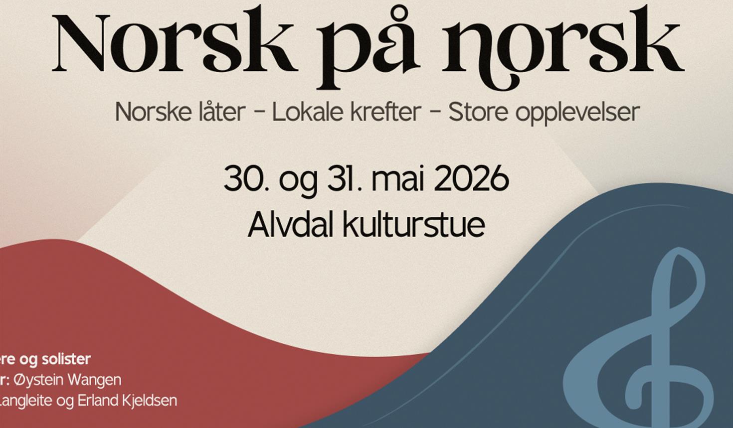 Alvdalskonsertene - Norsk på Norsk