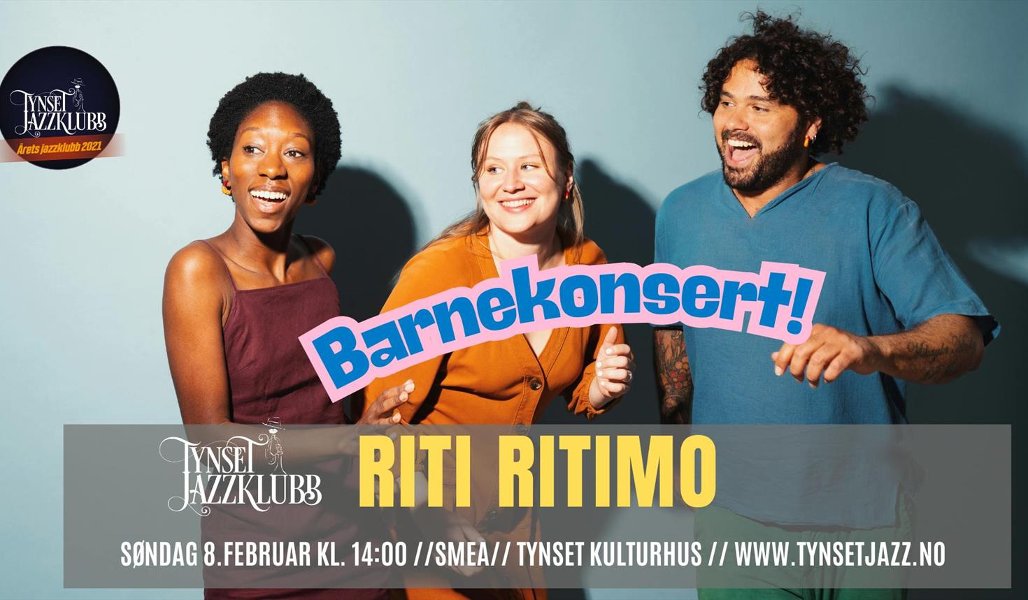 Tynset jazzklubb//barnekonsert//Riti Ritimo