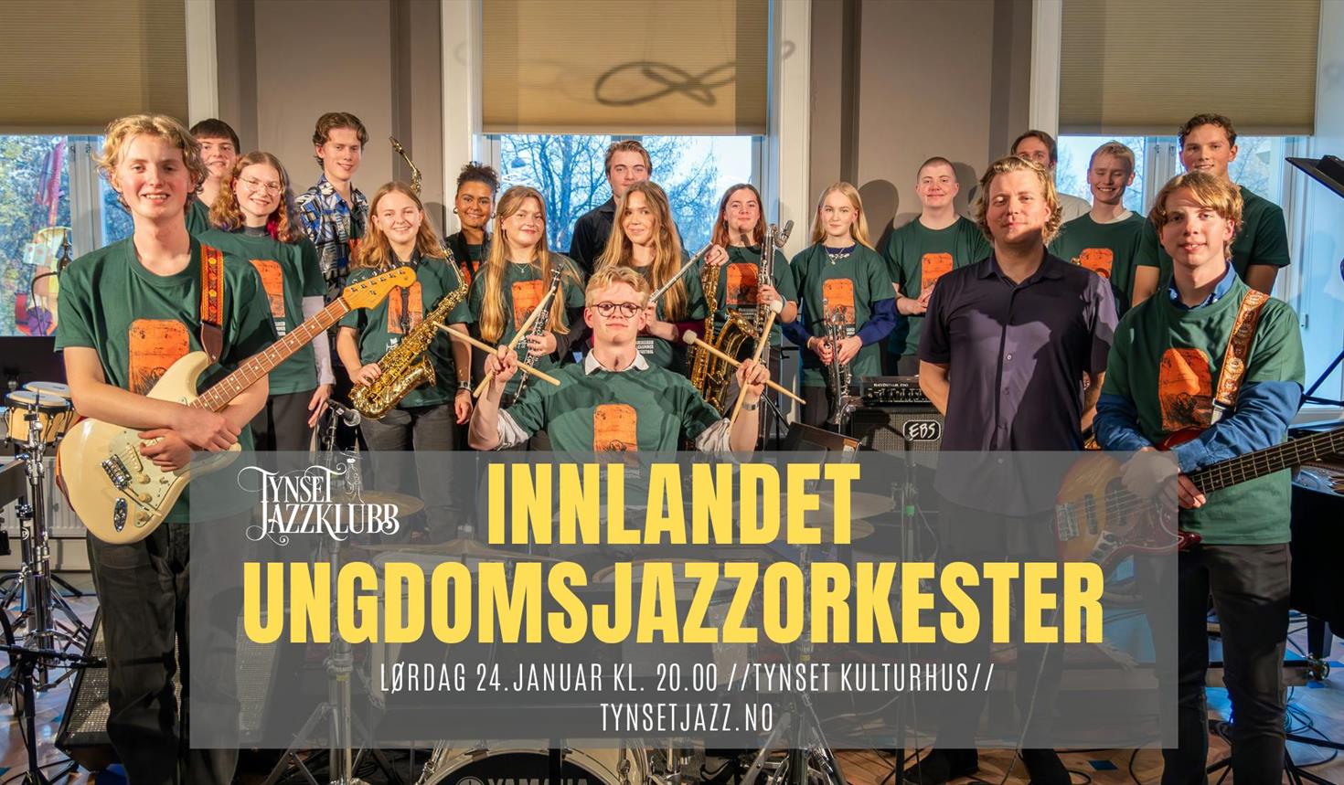 Tynset jazzklubb// Innlandet ungdomsjazzorkester