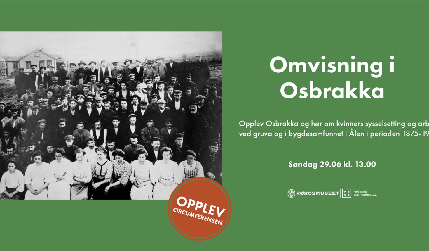 Omvisning og foredrag i Osbrakka