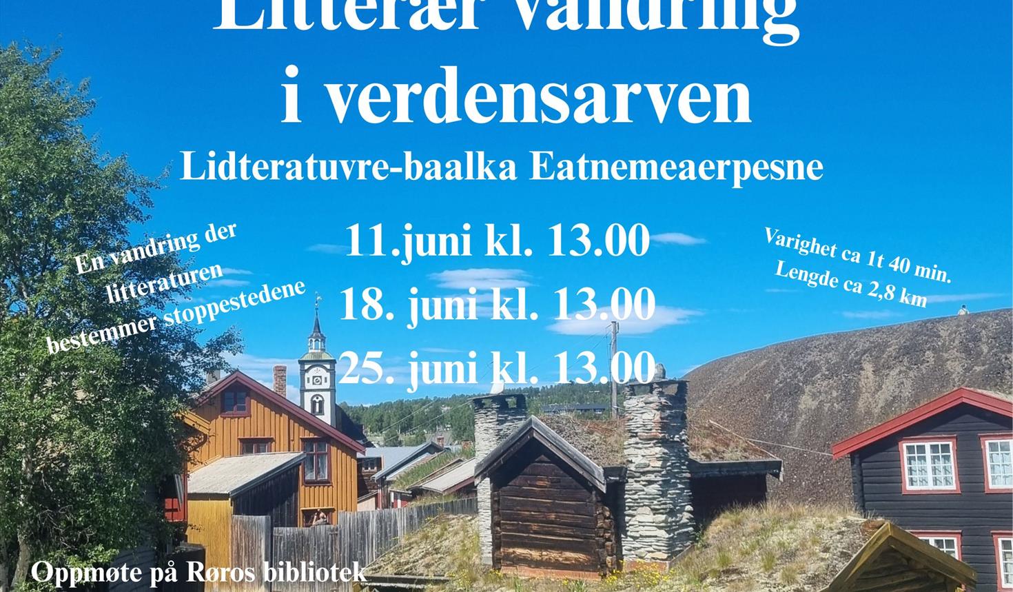 Litterær vandring i verdensarven