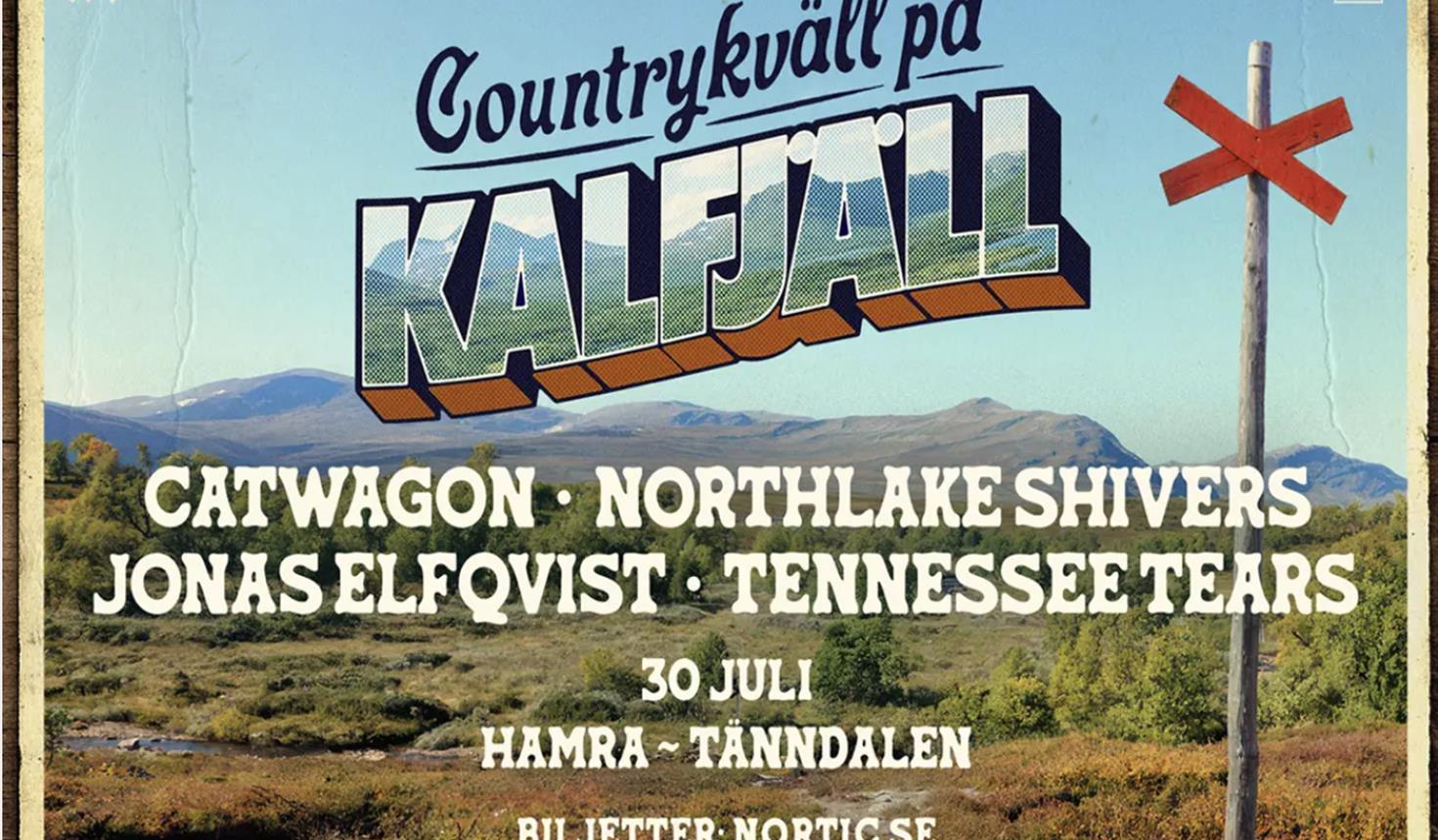 Countrykväll på Kalfjäll