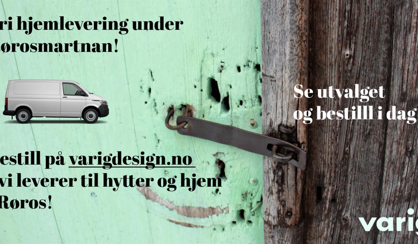 Kjøp på nett, få fri hjemlevering i Røros under Rørosmartnan!