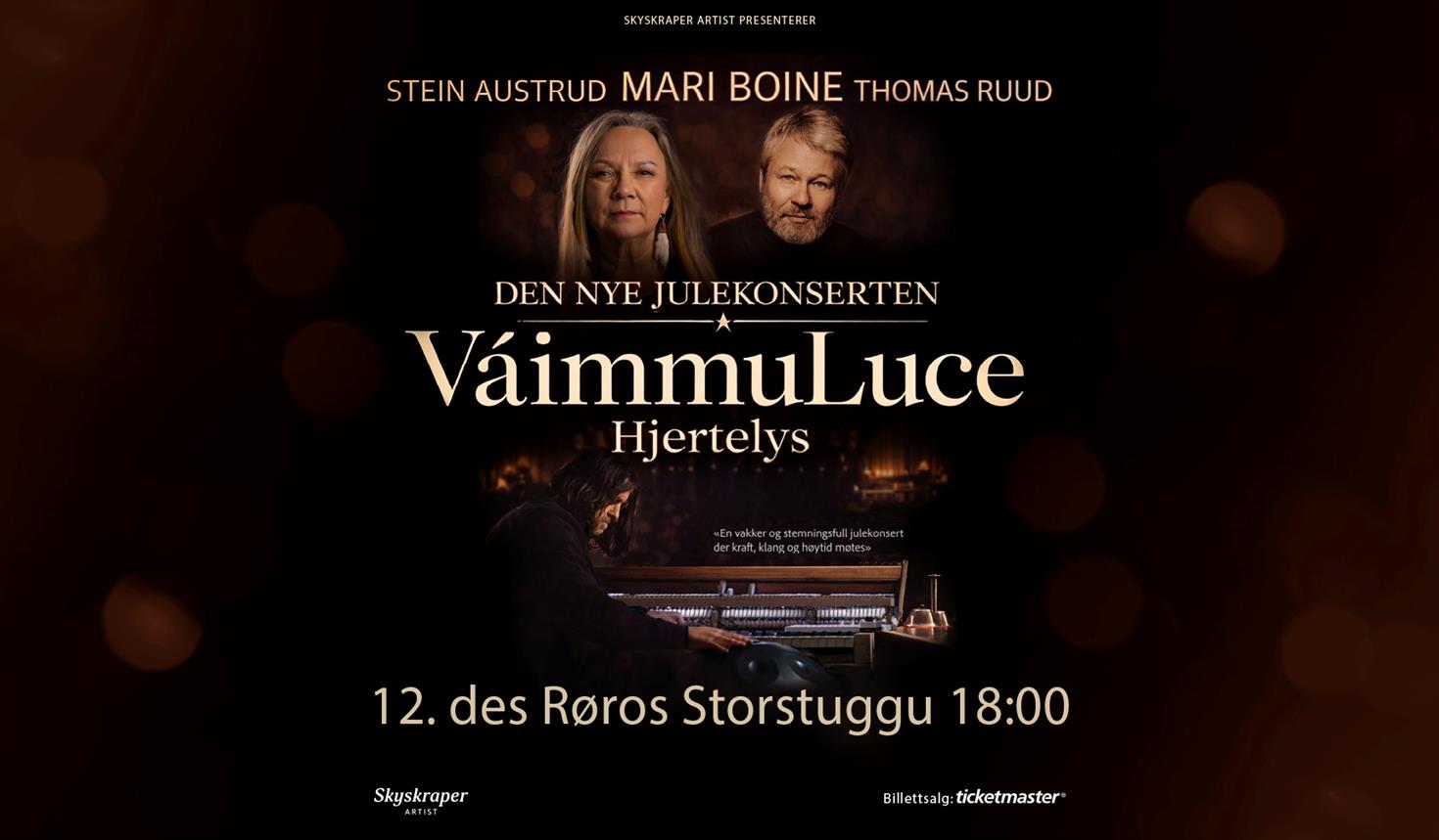 VáimmuLuce - HjerteLys med Mari Boine, Thomas Ruud og Stein Austrud