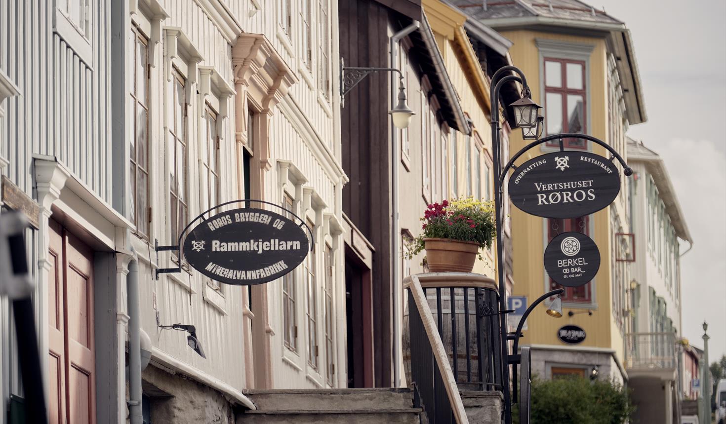 Vertshuset Røros, Rooms and apartments