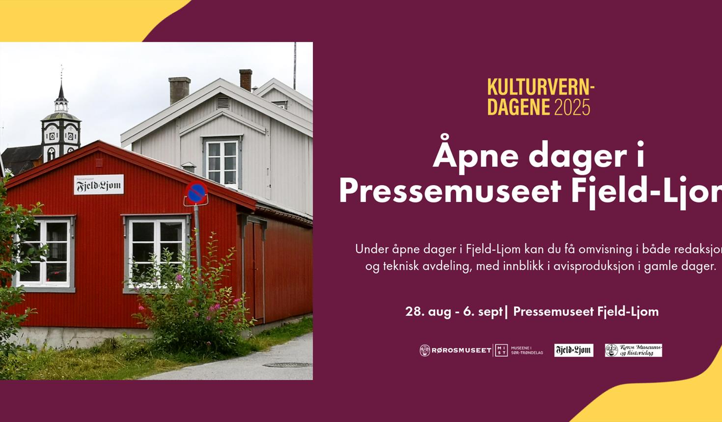 Åpne dager i Pressemuseet Fjeld-Ljom