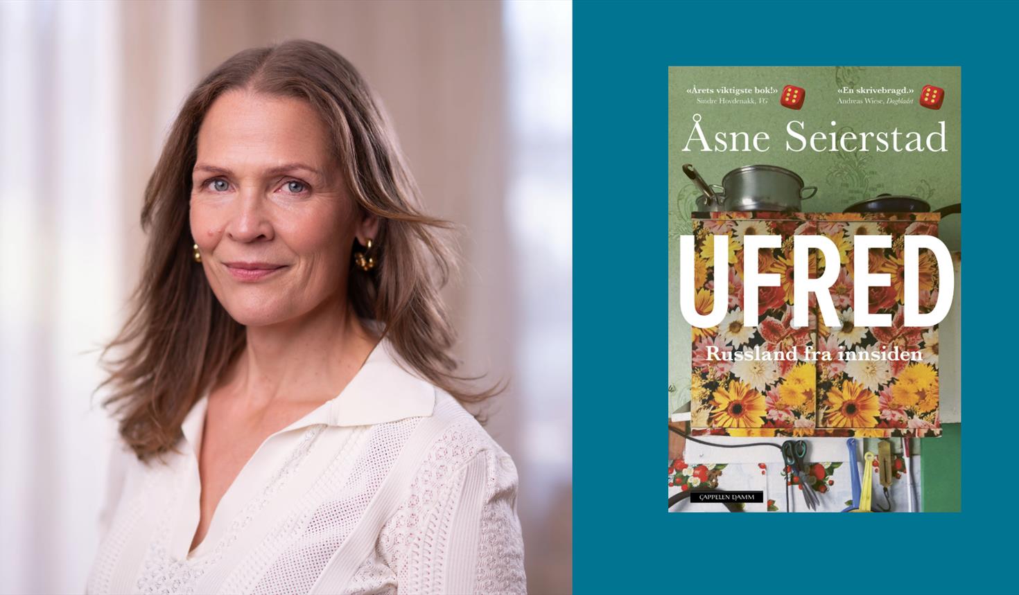 Bokbad med Åsne Seierstad