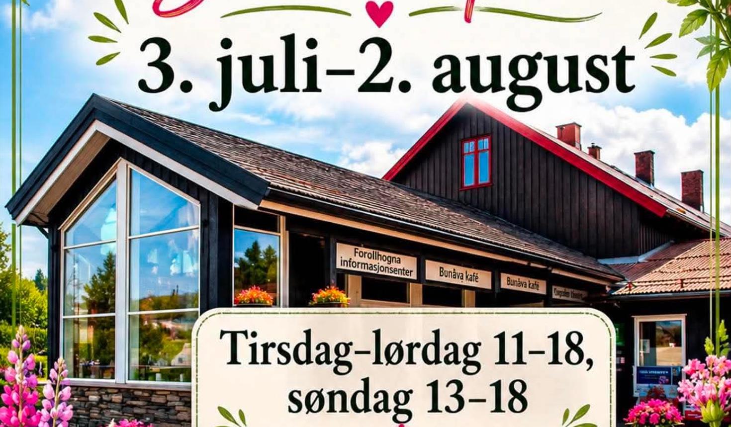 Bunåva kafé i Vingelen