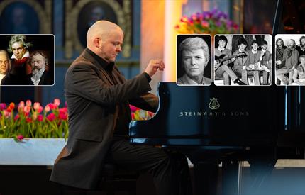 Bach, Beethoven og Brahms – men også Beatles, Beach Boys og Bowie med Tor Espen Aspaas i Røros kirke