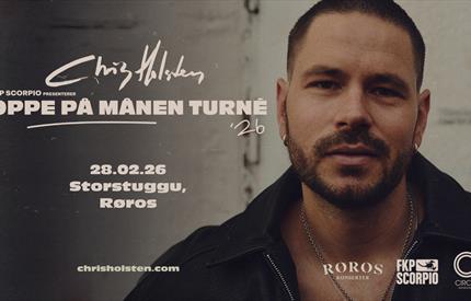 Røros Konserter: Chris Holsten - Opp På Månen Turnè