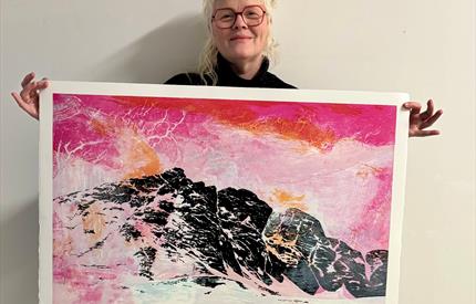 Kunstneren Anne Kristin Hagesæther kommer til Røros