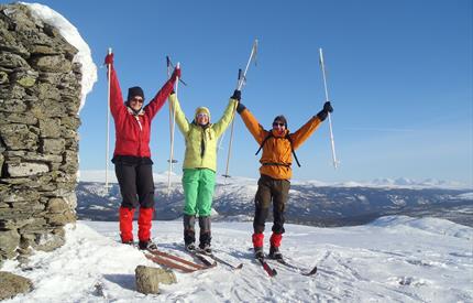 Fjellskireise i Nord-Østerdals vinterland