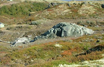 The Soap Stone Quarry at Sandbekkdalen in Kvikneskogen