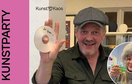 KUNSTPARTY hos Kunst & Kaos i Martnan