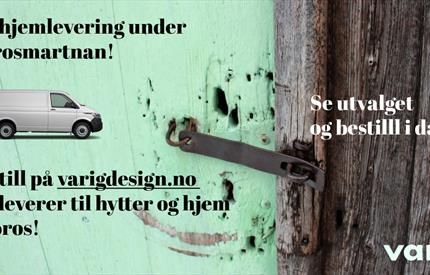 Kjøp på nett, få fri hjemlevering i Røros under Rørosmartnan!