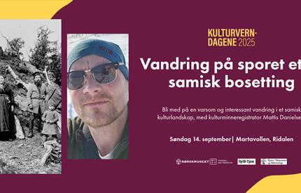 Vandring på sporet etter samisk bosetting