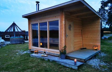 Badstu på Johnsgård