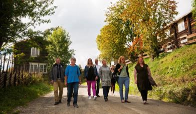 Vandring i Vingelen nasjonalparklandsby