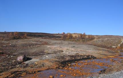 Den gamle gruveveien til Storwartz gruve