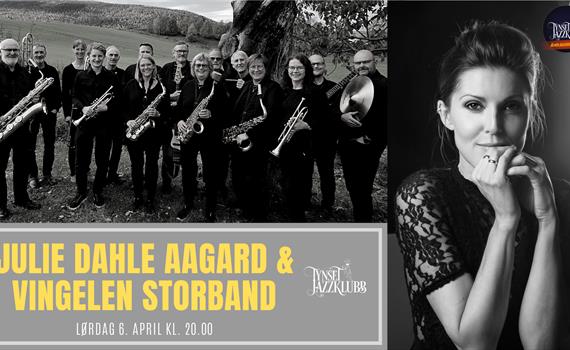 Tynset jazzklubb // Julie Dahle Aagard og Vingelen storband