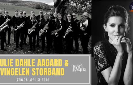 Tynset jazzklubb // Julie Dahle Aagard og Vingelen storband