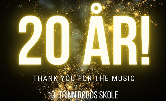 10. trinn ved Røros skole: Thank you for the music