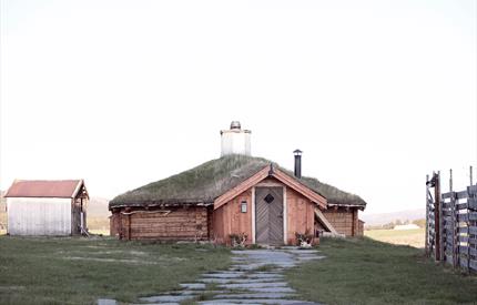 The Sami turf hut at Rørosrein