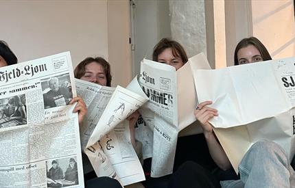 Studenter fra Kunsthøgskolen i Oslo stiller ut på Røros