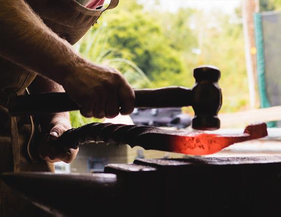 Swifts Forge Blacksmithing Class