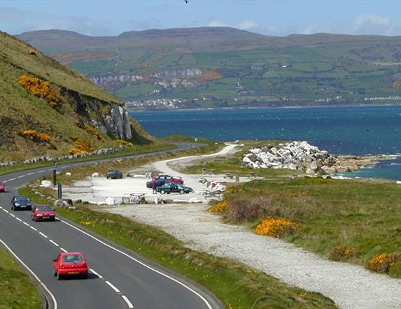 Larne to Red Bay Cycling Route