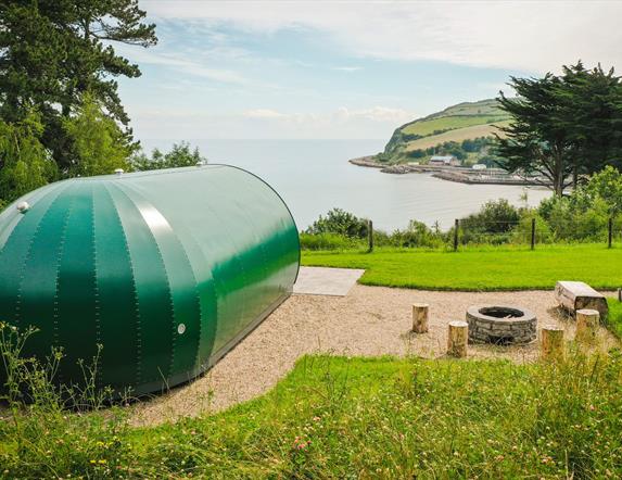 Glenarm Castle Ocean View Pods