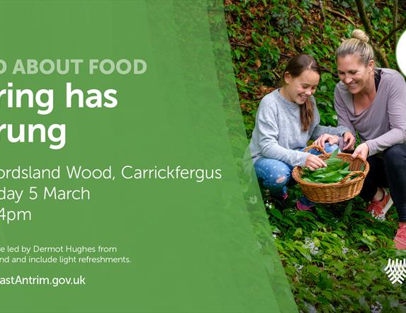 Wild About Food - Spring has Sprung, Thursday 5 March 2026,  2 - 4pm