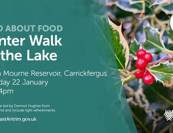 Wild About Food - Winter Walk by the Lake, Thursday 22 January 2026,  2 - 4pm