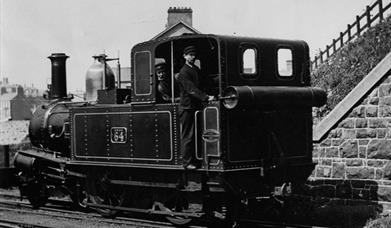Train at Larne Harbour