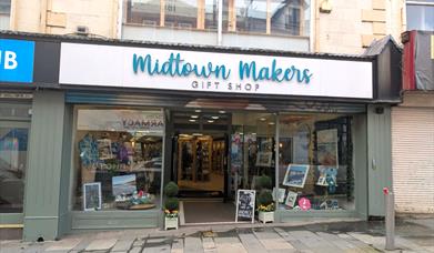 Midtown Makers shop front from outside 