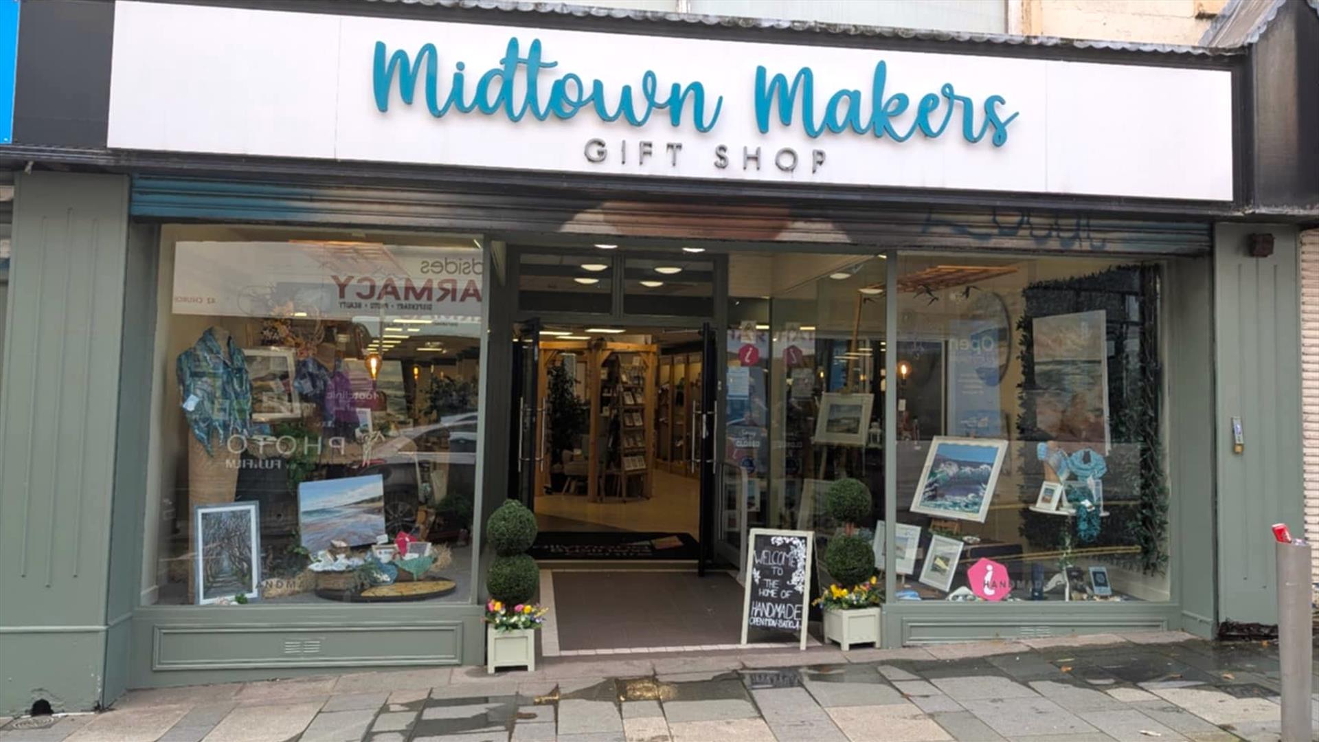 Midtown Makers shop front from outside