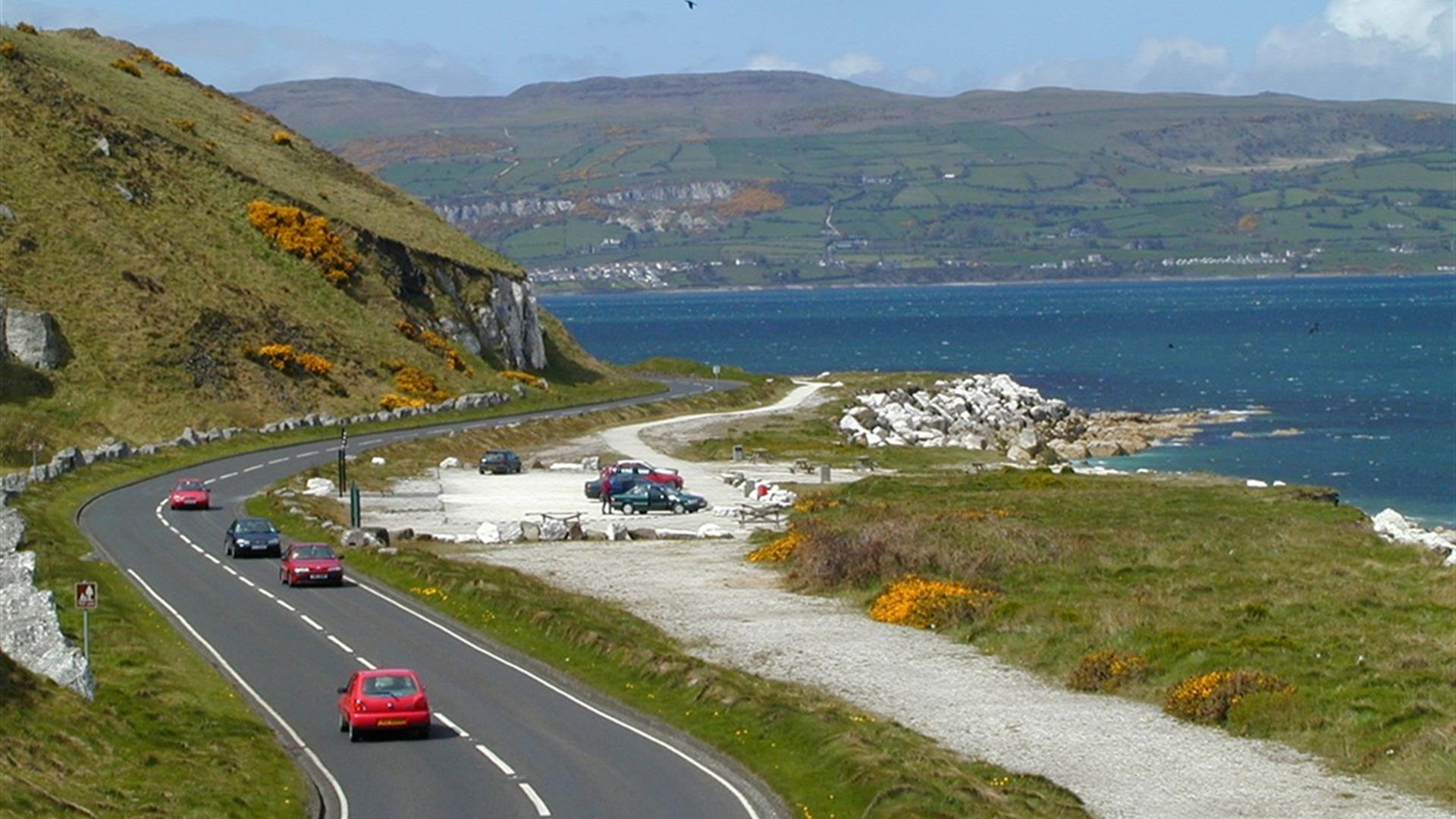 Larne to Red Bay Cycling Route