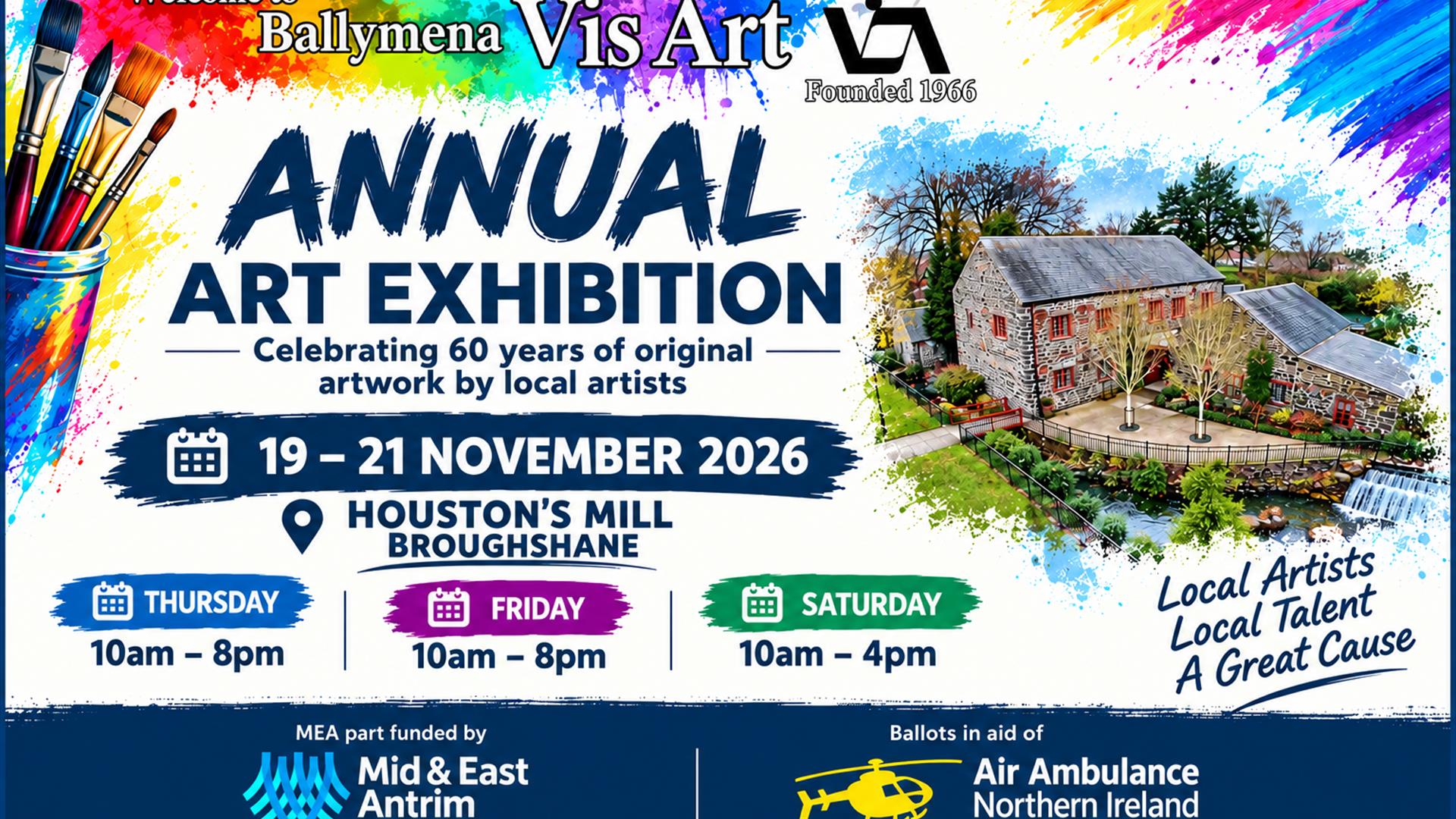 Ballymena Vis Art Exhibition 2026