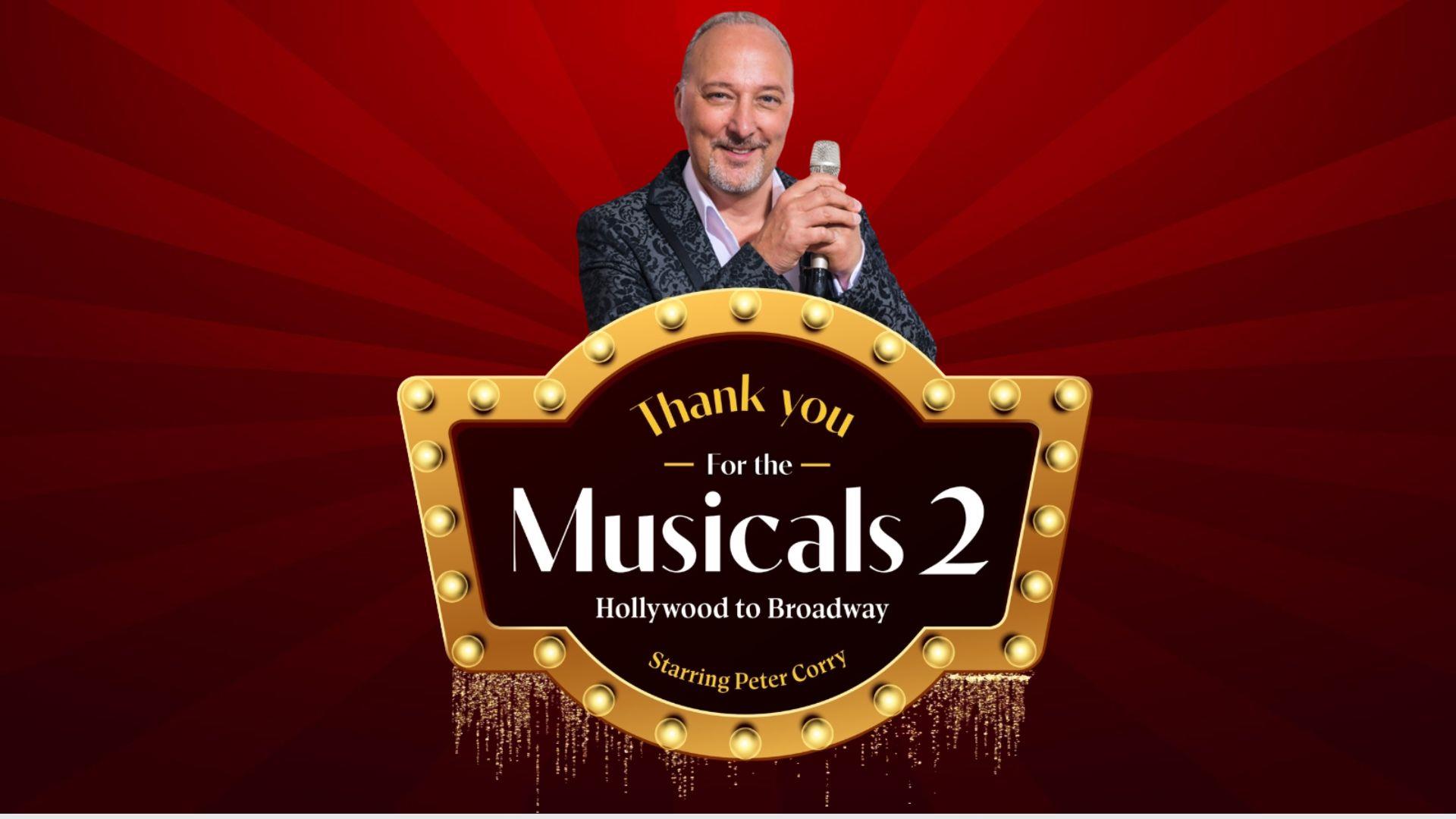 Peter Corry Thank You For The Musicals 2 at Magheramorne Estate