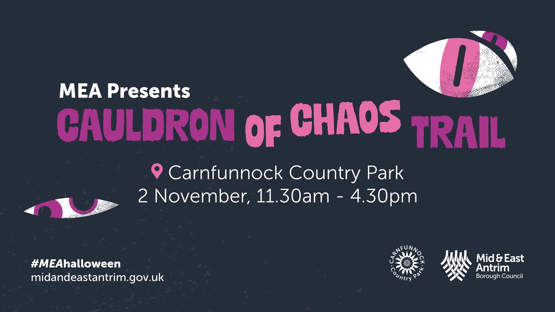 Carnfunnock Cauldron of Chaos Halloween Trail