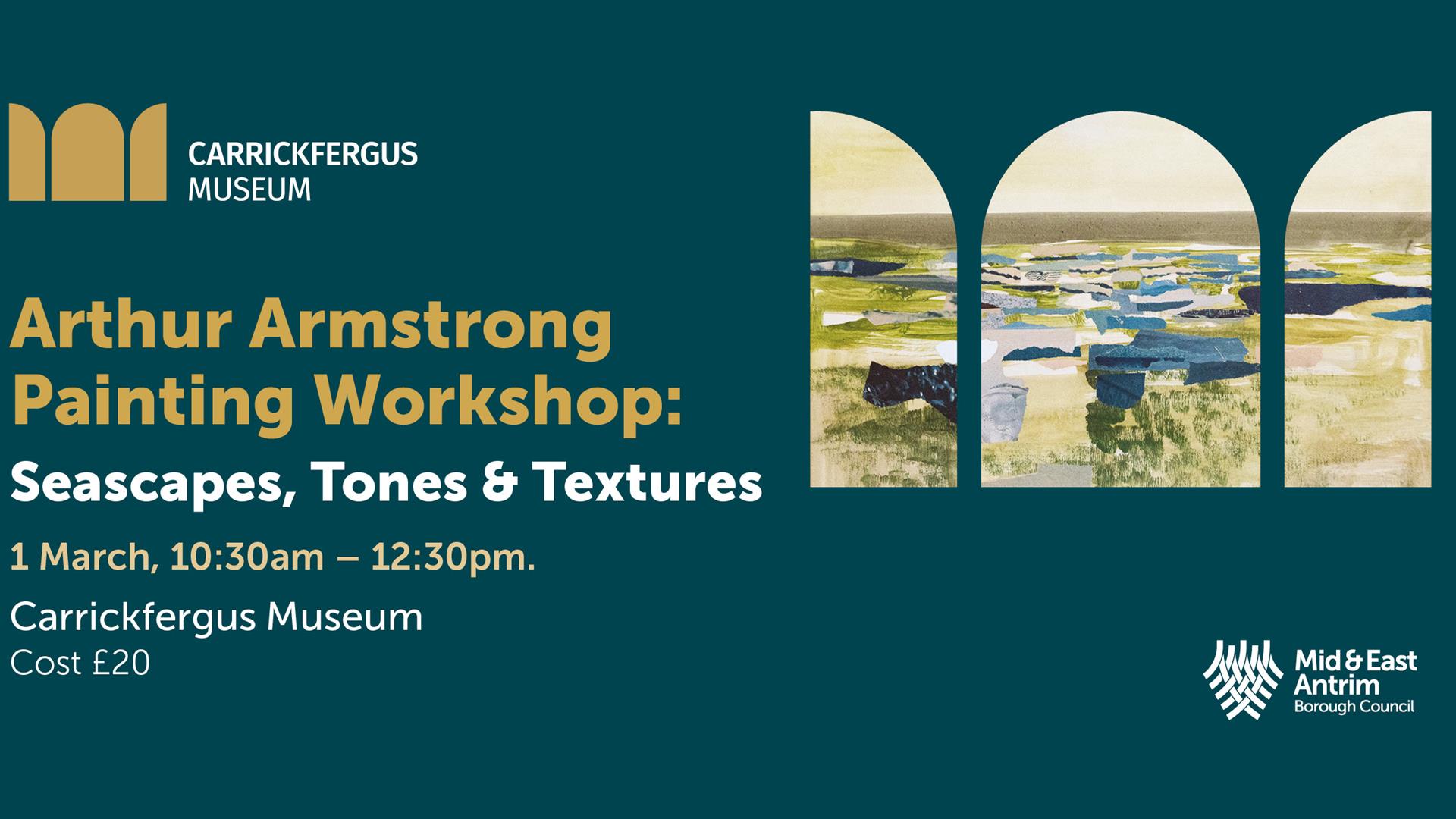 Arthur Armstrong Painting Workshop: Seascapes Tones and Textures