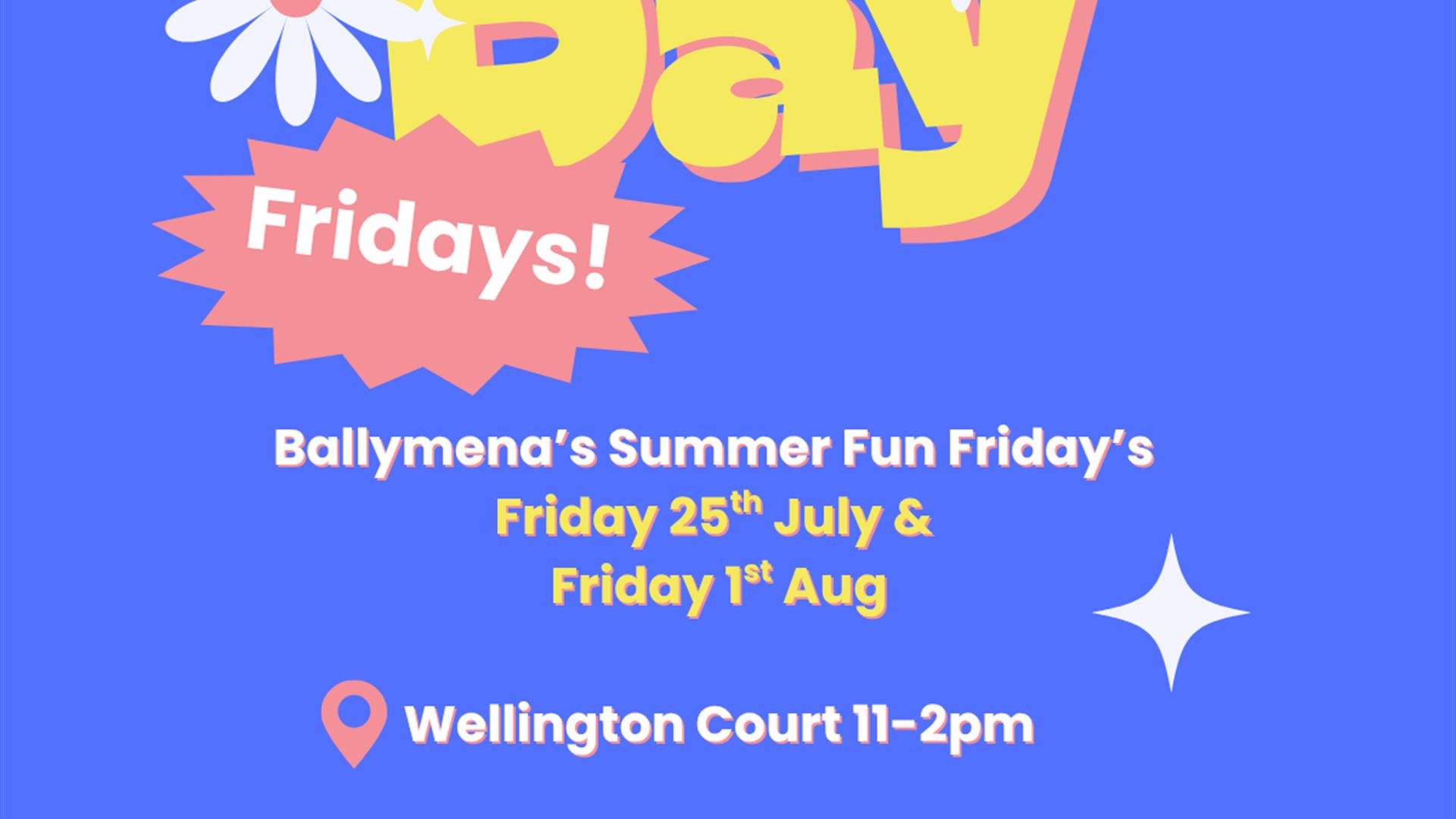 Poster for Family Fun Fridays