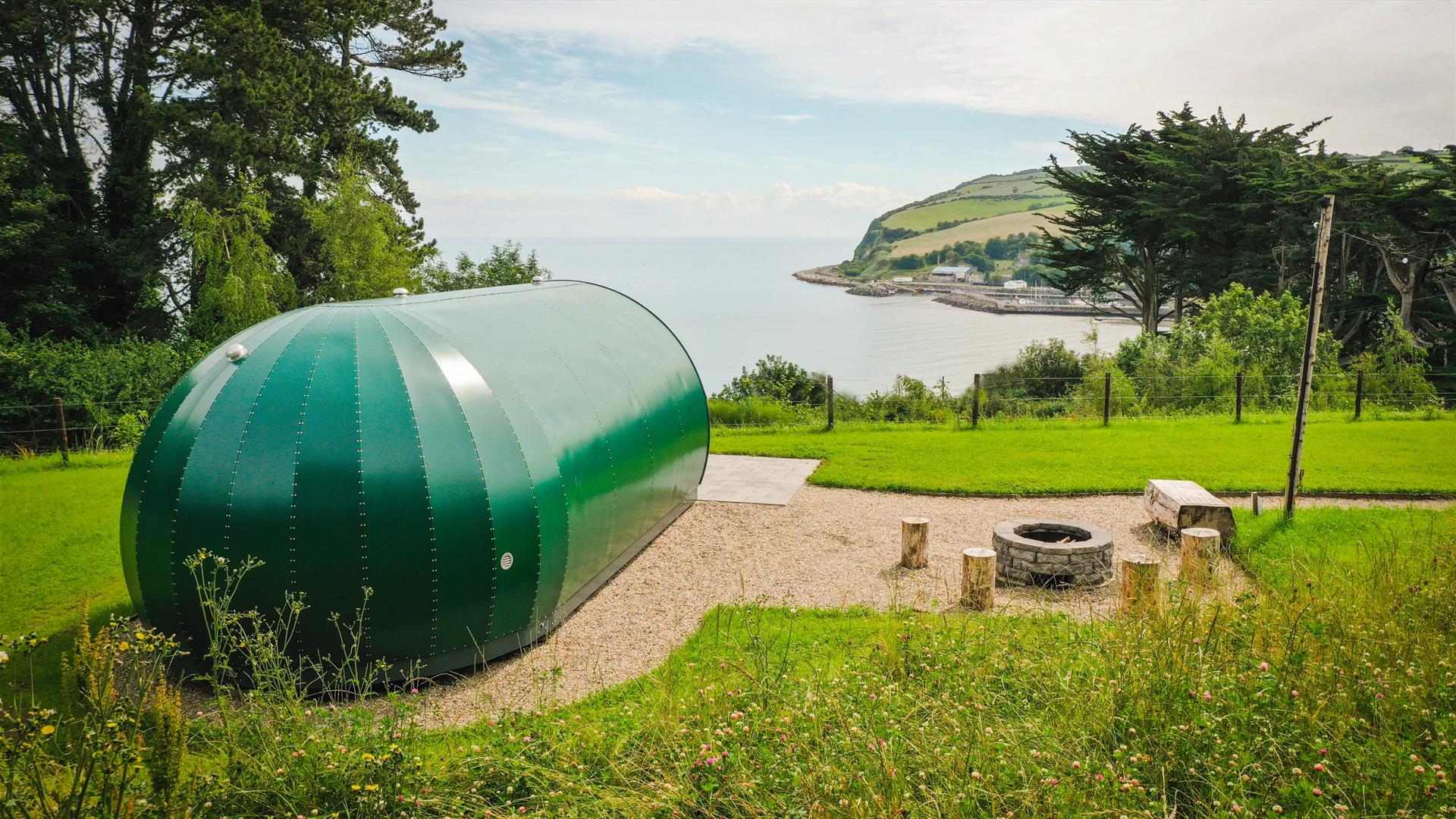 Glenarm Castle Ocean View Pods