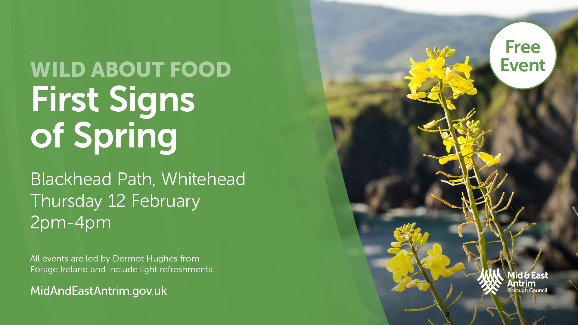 Wild About Food - Winter Walk by the Lake, Thursday 22 January 2026,  2 - 4pm