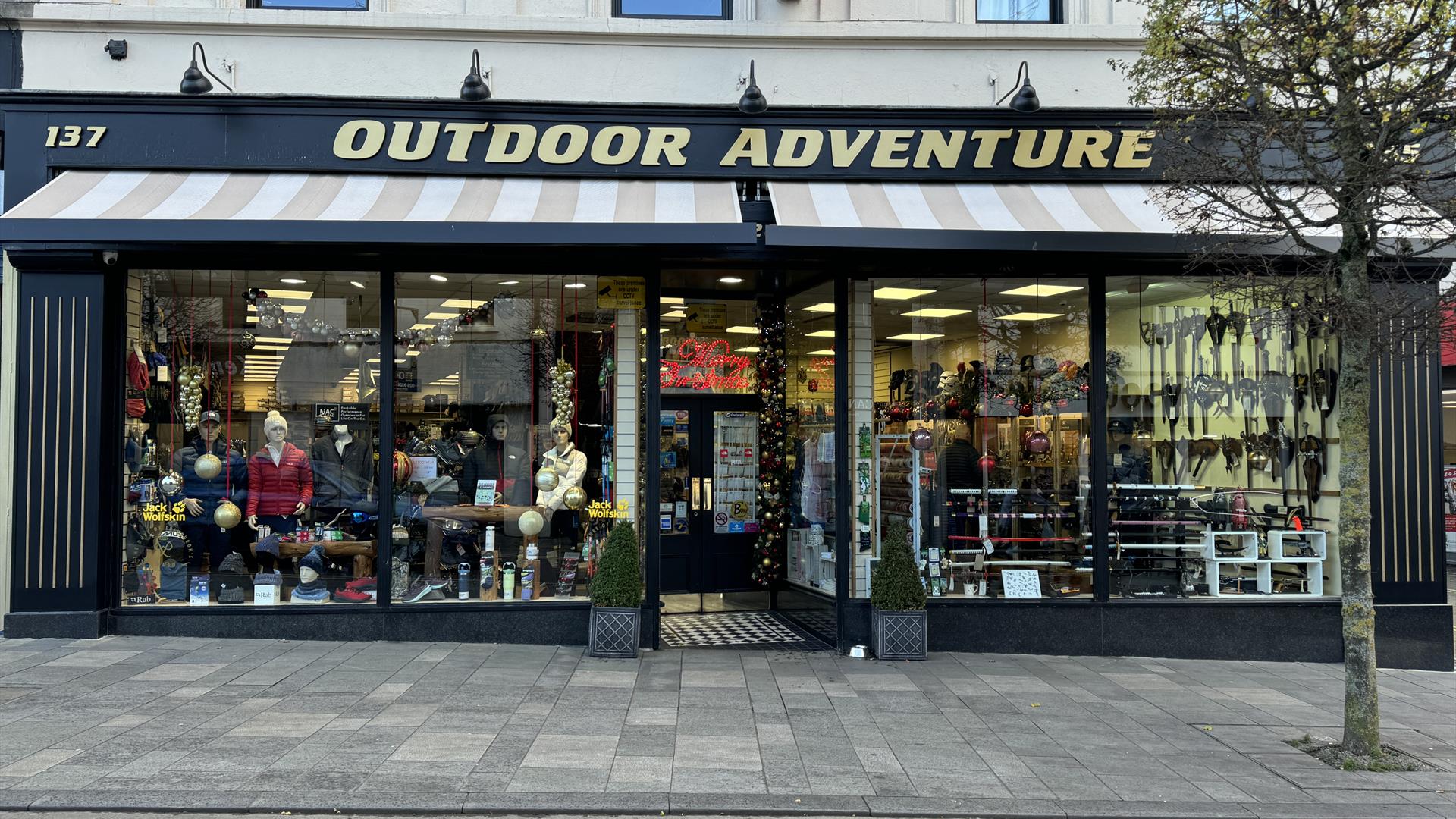 Outdoor Adventure NI Shop Front