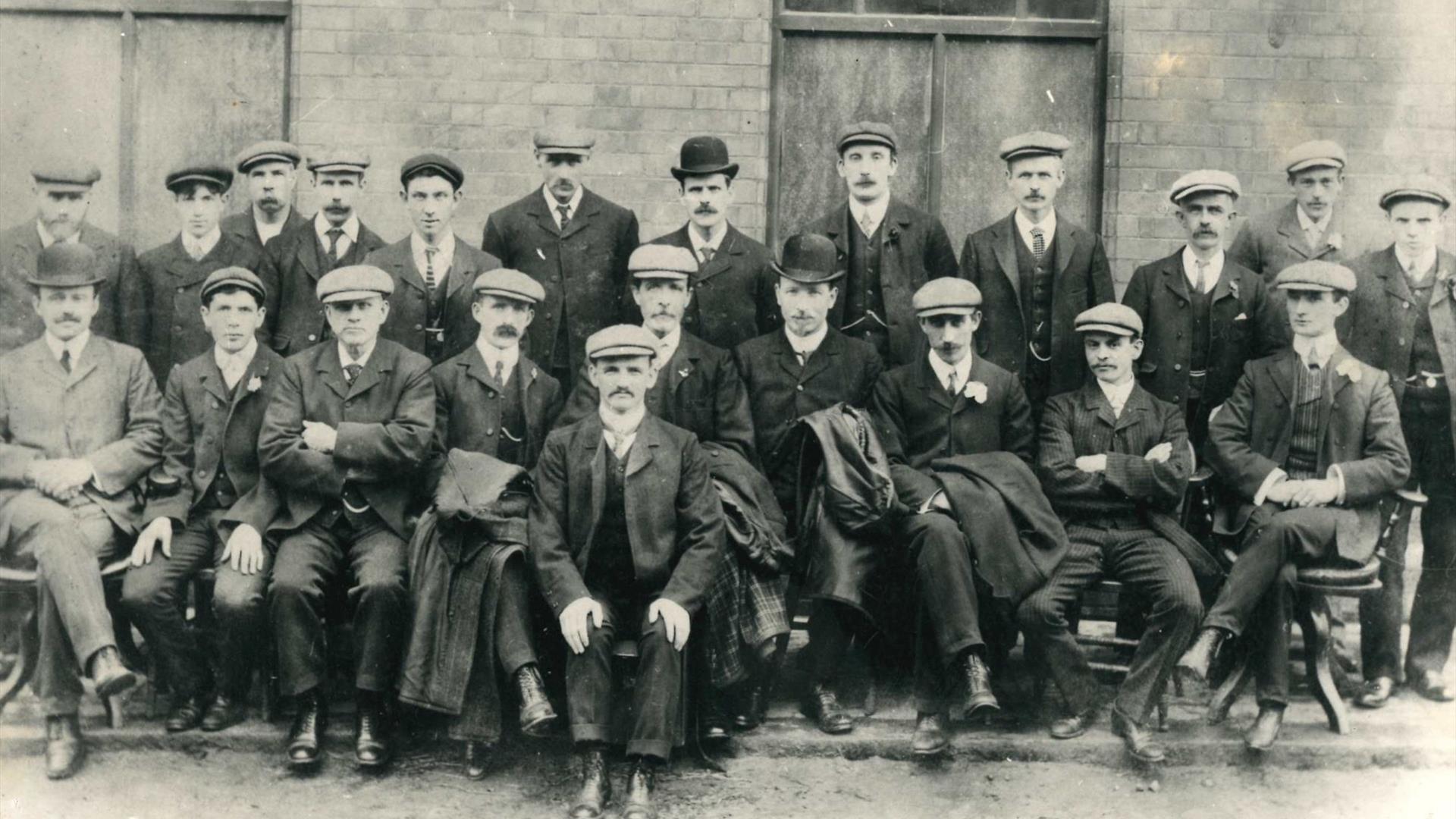 Larne Weaving Factory C1910