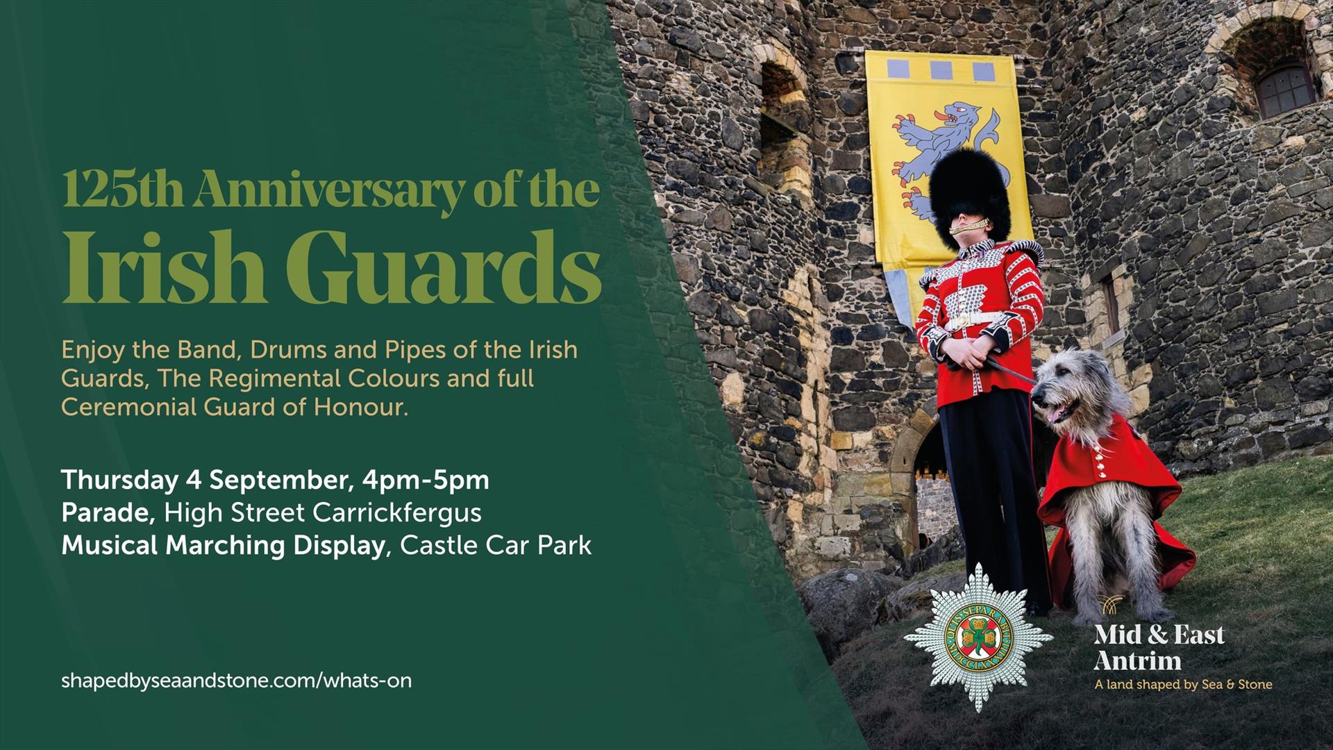 125th Anniversary of the Irish Guards