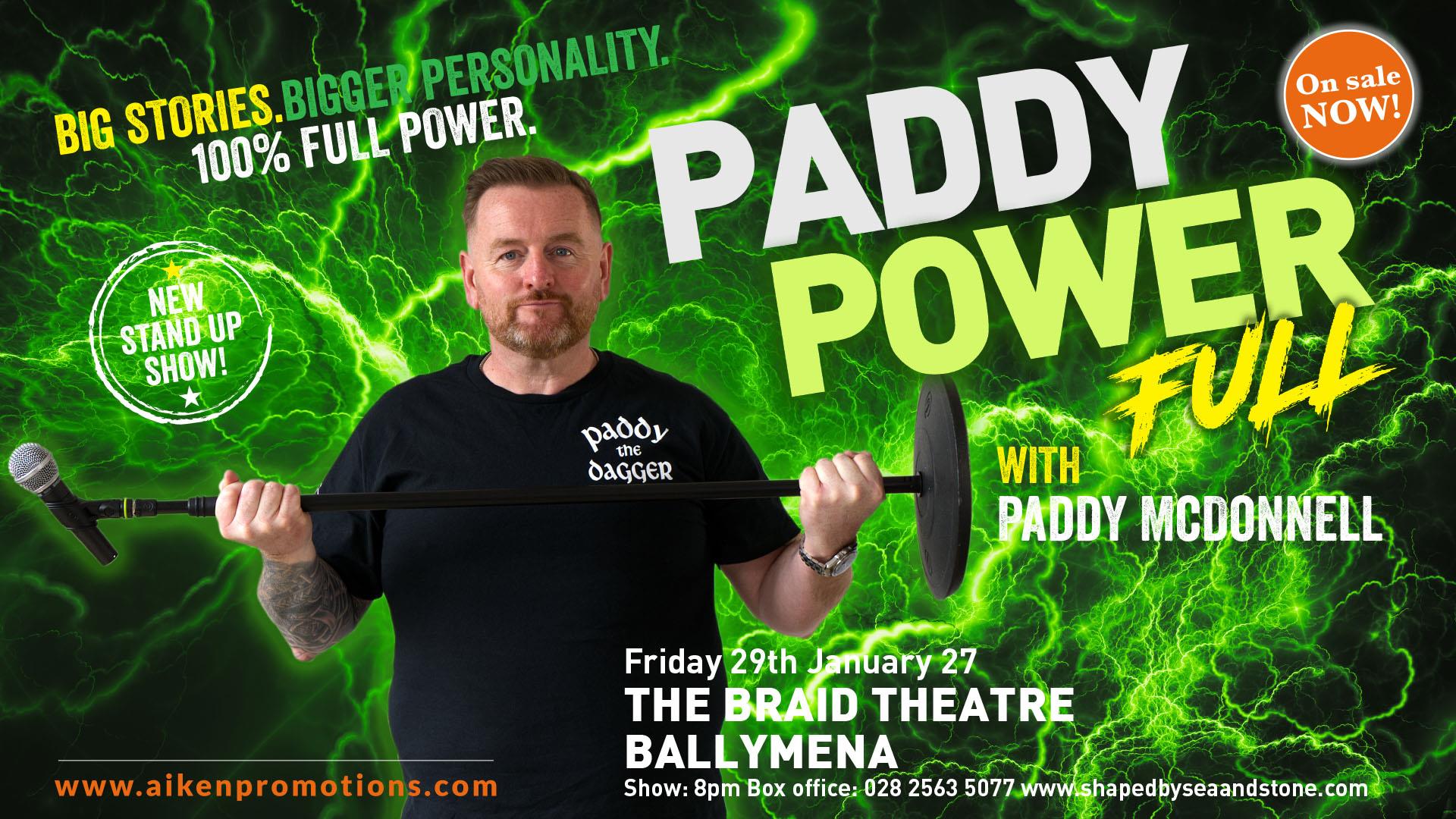 Paddy McDonnell - Paddy Power Full
