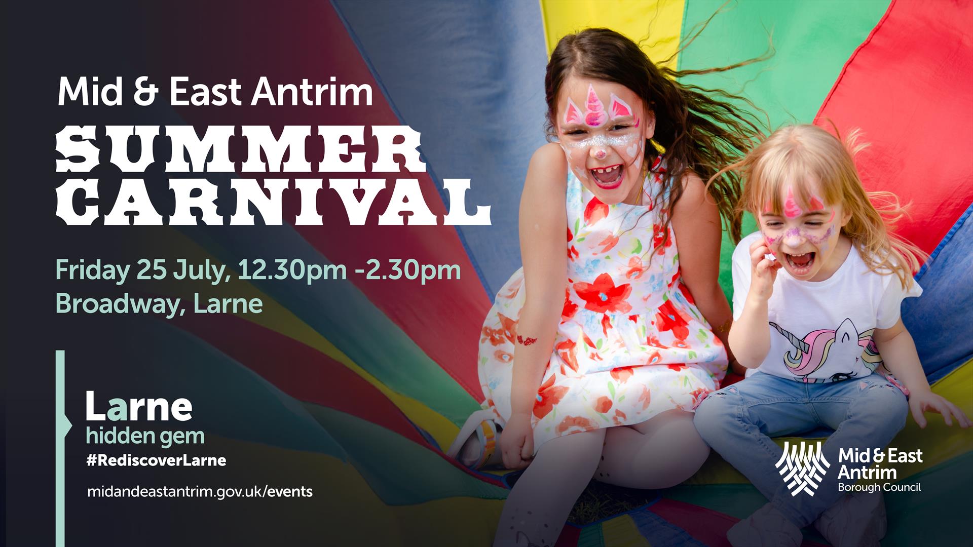 Summer Carnival Poster for Larne